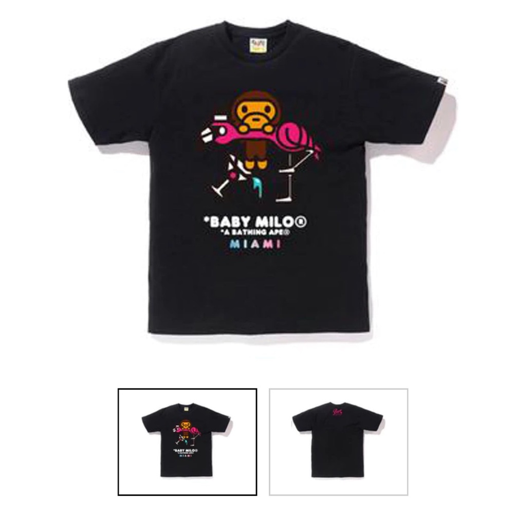 BAPE BABY MILO MIAMI STORE T SHIRT